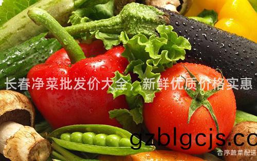 長旾(chun)淨菜(cai)批髮價大全，新鮮(xian)優(you)質價格實惠(hui)