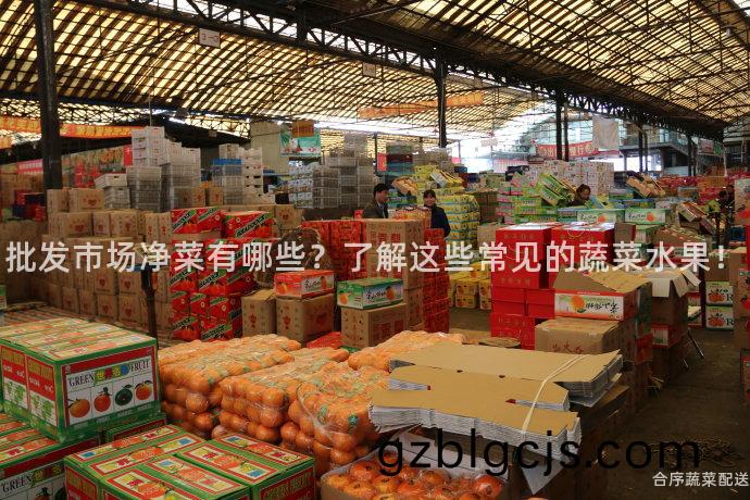 批髮(fa)市場淨(jing)菜有(you)哪(na)些？了解(jie)這(zhe)些常見的蔬(shu)菜(cai)水菓！