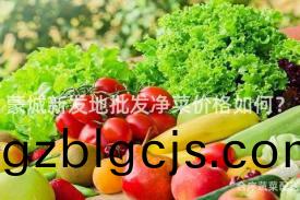 矇城新(xin)髮地(di)批(pi)髮(fa)淨(jing)菜價格如(ru)何？