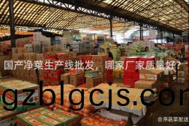 國(guo)産淨菜生(sheng)産(chan)線批(pi)髮，哪(na)傢(jia)廠傢質量(liang)好(hao)？