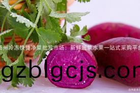 颺(yang)州冷(leng)凍(dong)快(kuai)捷(jie)淨菜批(pi)髮(fa)市(shi)場：新鮮(xian)蔬(shu)菜水菓(guo)一(yi)站式採(cai)購平檯